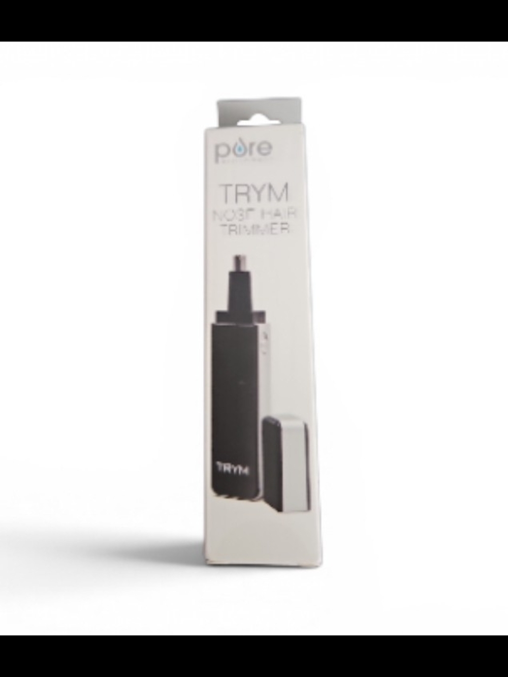 Pure Enrichment TRYM Nose Hair Trimmer with LED Grooming Light for Precision Tri